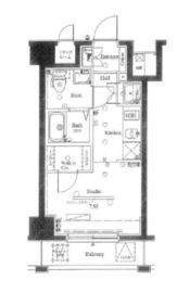 アーバイル三軒茶屋 5階 間取り図
