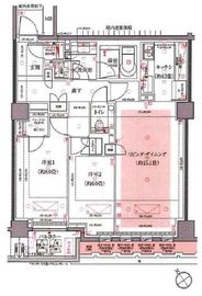 ザ・サンメゾン白金台五丁目 3階 間取り図