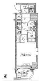 パレステュディオ白金台 5階 間取り図