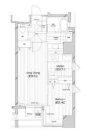 コンフォリア二番町 601 間取り図