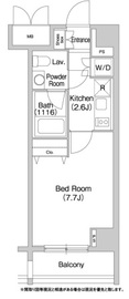 コンフォリア豊洲 301 間取り図