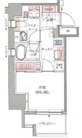 アトラス西早稲田 3階 間取り図