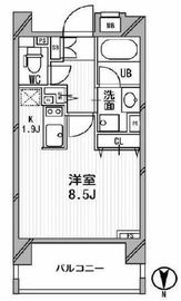 クリオ西池袋 3階 間取り図