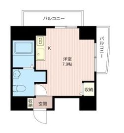 マストライフ目黒南 1108 間取り図