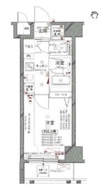 パレステュディオ六本木EAST2 8階 間取り図