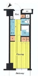 グランスイート銀座レスティモナーク 4階 間取り図