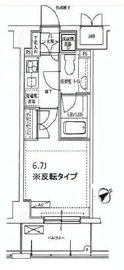 パークプリエ神楽坂 3階 間取り図