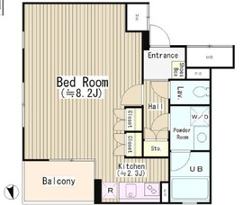 ヒルトップ北沢 204 間取り図