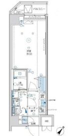 GRACIA PLACE OSHIAGE (グラシアプレイス押上) 505 間取り図