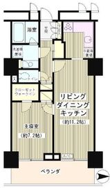ザ・パークタワー東京サウス 3階 間取り図