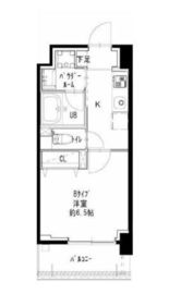 オハグランデ品川 204 間取り図