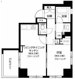 クオリア文京根津 13階 間取り図