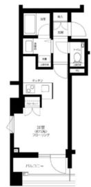 ブランズ六本木 5階 間取り図