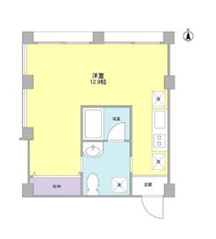元住吉アートフラッツ 209 間取り図