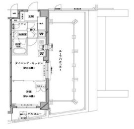 コンフォリア目黒八雲 601 間取り図