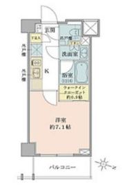 ザ・パークワンズ池上 4階 間取り図