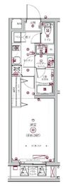 メディフィス大森町 312 間取り図