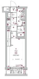 メディフィス大森町 502 間取り図