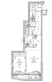 メディフィス大森町 313 間取り図