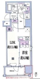 サンウッド錦糸町フラッツ 10階 間取り図