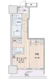 エスティメゾン錦糸町2 606 間取り図