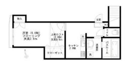 パドマ六本木 101 間取り図