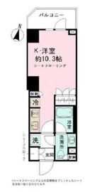 パークリュクス清澄白河 3階 間取り図