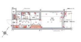 ハーモニーレジデンス新宿ザノース 211 間取り図