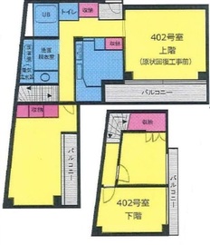 バアクレイ南麻布 402 間取り図