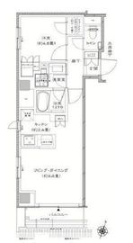 レジデンス神田 201 間取り図