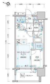 クリオ神田 7階 間取り図