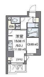 ラヴィエ銀座東 803 間取り図