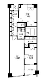 KDXレジデンス半蔵門 504 間取り図