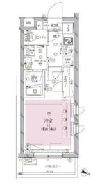 クレイシア目黒碑文谷 4階 間取り図