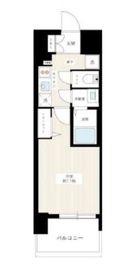 プレサンスジェネ浅草 9階 間取り図