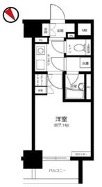 ファミール芝公園グランスイートラ・ヴィル 10階 間取り図