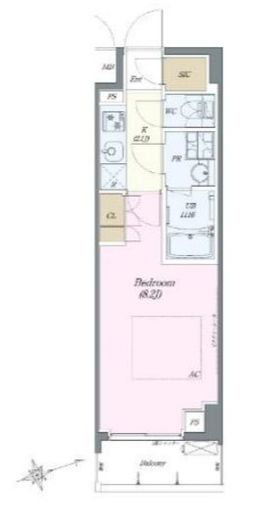 ALTERNA大塚 (オルタナ大塚) 304 間取り図