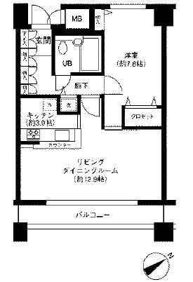 LOOP-M 706 間取り図