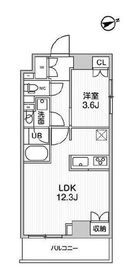 ALTERNA大塚 (オルタナ大塚) 704 間取り図