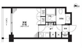 オーキッドレジデンス神楽坂 307 間取り図