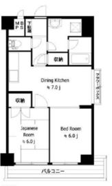 秀和田町レジデンス 3階 間取り図
