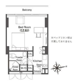 ウエリスアーバン品川タワー 1604 間取り図