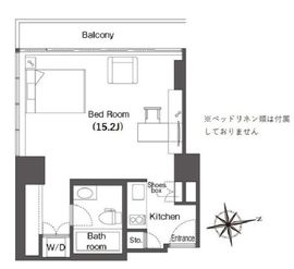 ウエリスアーバン品川タワー 1602 間取り図