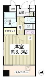 六本木プレイス 403 間取り図