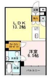 カスタリア目黒長者丸 305 間取り図