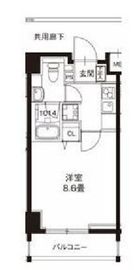 レオーネ錦糸町2 703 間取り図