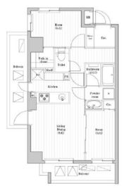 南千住レジデンス 401 間取り図