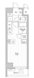 南千住レジデンス 402 間取り図