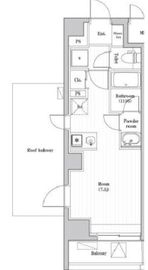 南千住レジデンス 801 間取り図