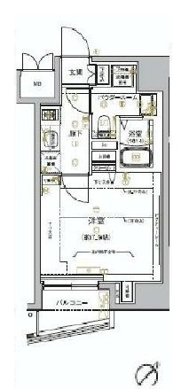 アルテシモプリマ 3階 間取り図